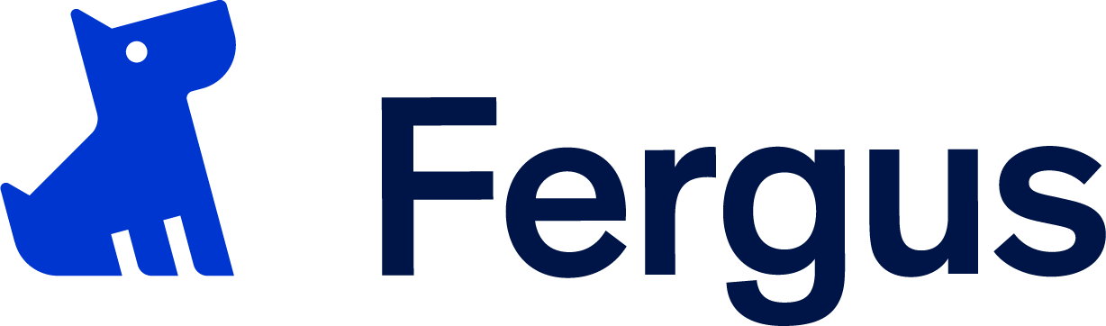 Horizontal version of the Fergus logo